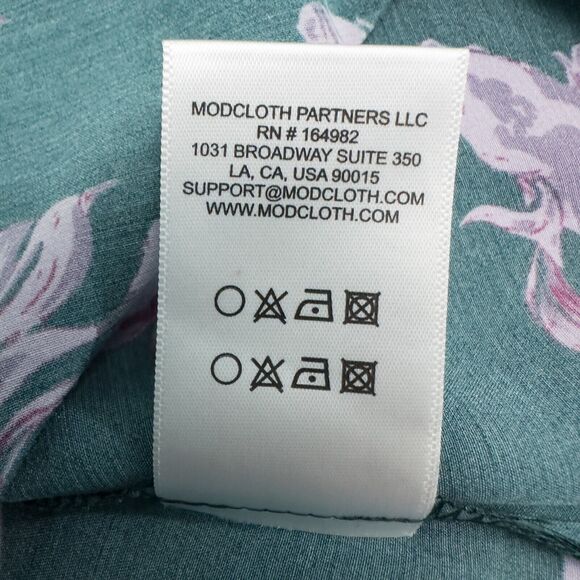 ModCloth Passing Through a Dream Top Emerald Koi Fish Womens 4X Novelty Print - Picture 13 of 13